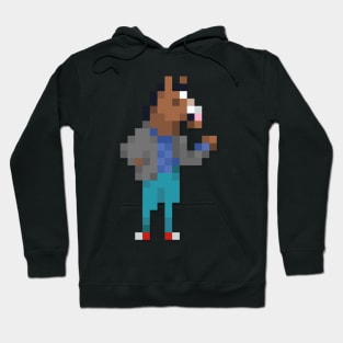 BoJack Horseman low-res pixelart Hoodie